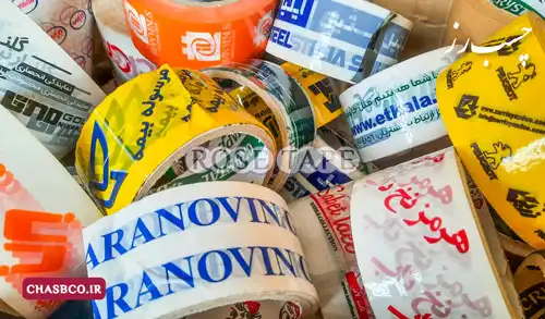 چسب پهن چاپدار